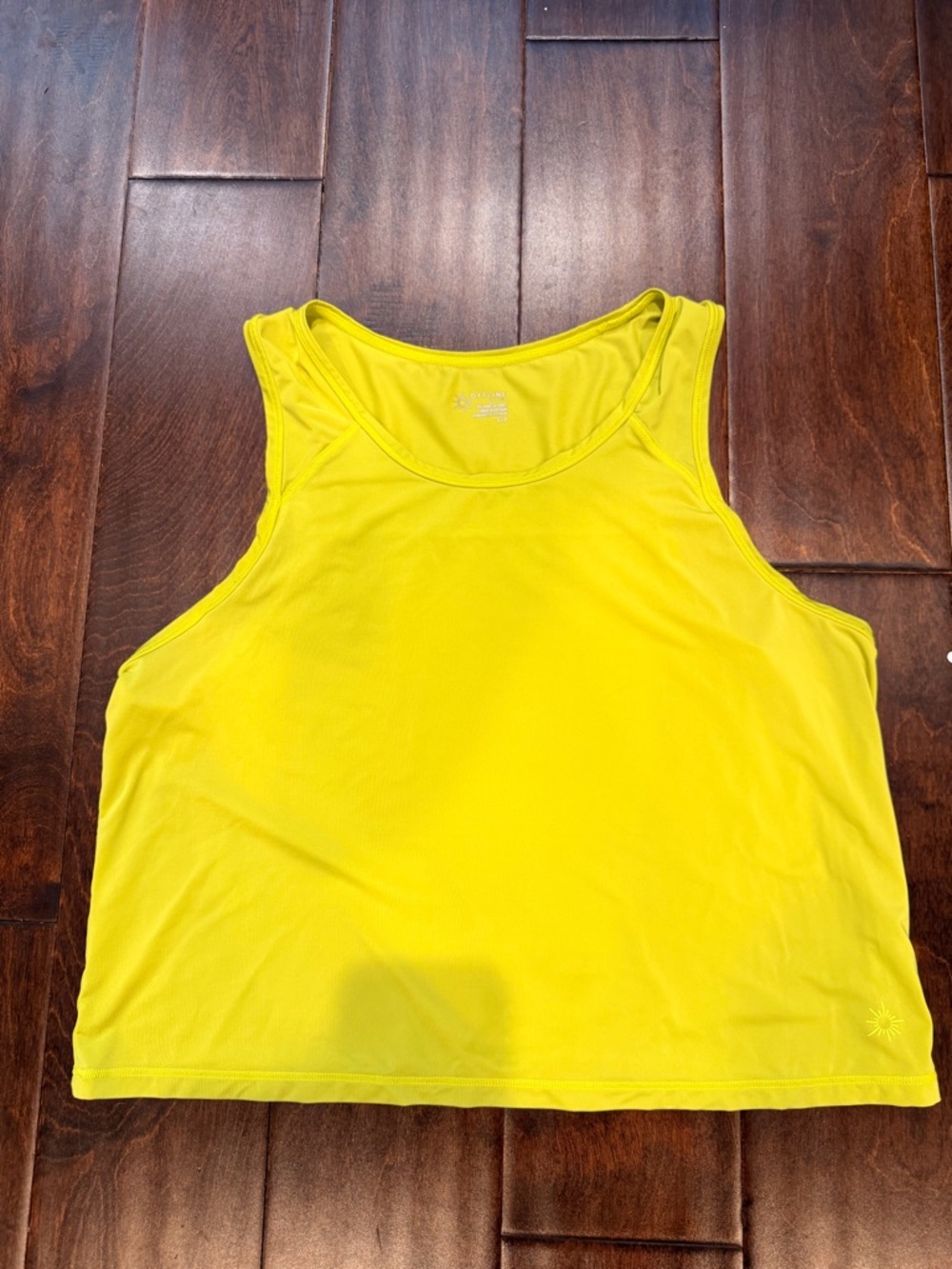 Offline by Aerie Women’s Bright Yellow Athletic Tank Top Size S